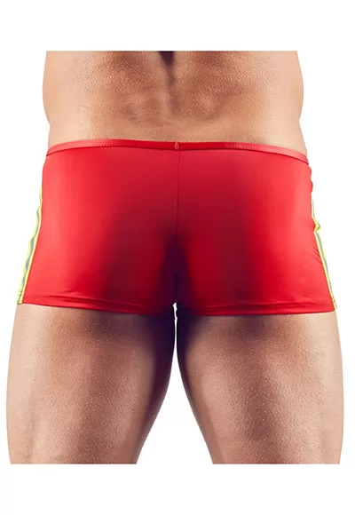Boxer rouge vif sexy pour homme