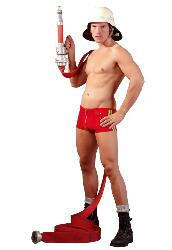 Boxer rouge vif sexy pour homme