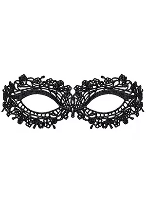 Your sexy attribute for tonight? Plenty of intriguing and coquettish appeal! Aww, yes. Don't hesitate.  Put on this special mask, give your lover a flirty look and let him know - it's gonna be a very naughty night! Enjoy it together!  Look at the fabulous details : sensual mask made out of black guipure, alluring motifs, perfect shape - wearing comfort,...