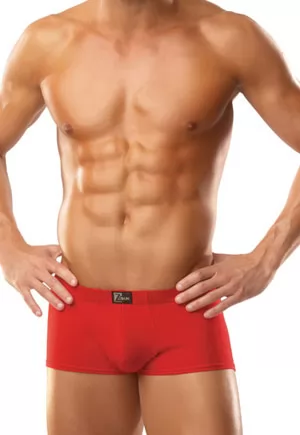 Mens Red cotton Boxer brief