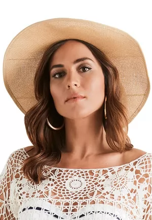 Selmark Mare beige beach hat