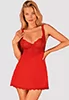 Amor Cherris red Chemise and thong