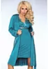 Beautiful blue lace Robe and belt