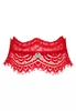 Bergamore red lace Choker