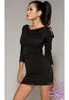 Black jewelry design dress