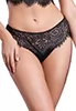 Black Swan black lace Thong