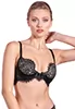 Black Swan black Push up Bra