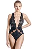 Black Swan black thong Bodysuit