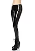 Vera Black vinyl leggings