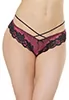 Criss cross waist stretch lace Panty