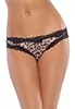 Crotchless leopard panties