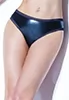 Fetish matte black panties