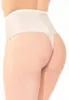 High waist sheathing nude thong