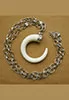 Ivory horn necklace