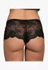 Prestige black lace shorts