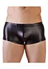 Mens tight fitting wetlook brief