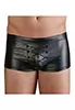 Mens wet look brief with lace up