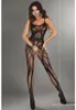 Modern patterns black tights Bodystockings