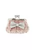 Pink velvet treasure bag 14cm