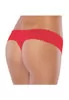 Red lace tanga