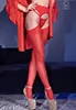 Red Open Crotch Tights