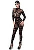 Sexy catsuit zipped Bondesque