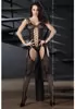 Tight bodysuit Bodystockings with wide garters