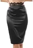 Valse black Pencil Skirt