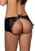 Wetlook Crotchless Panty Doris Black