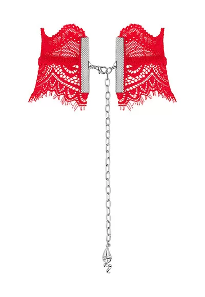 Bergamore red lace Choker