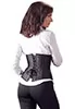 Black waist underbust corset