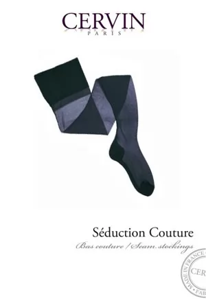 Seduction Couture black seam stockings