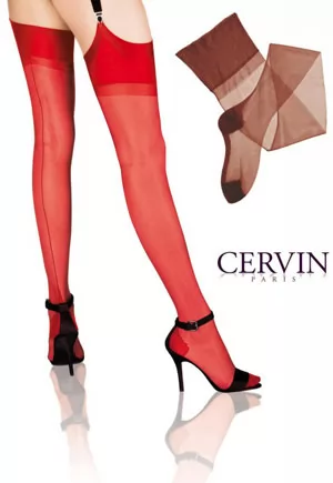 Seduction Couture brown seam stockings 