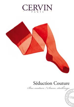 Seduction Couture red seamed Stockings
