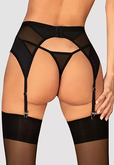 Chic Amoria black Garter Belt