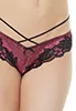 Criss cross waist stretch lace Panty