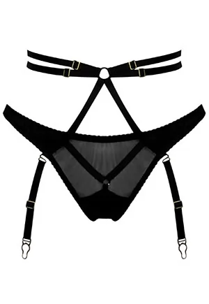 Elf Zhou Dahlia suspender harness