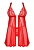 Elianes red Babydoll and Thong