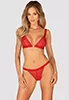 Elianes red Bra and Thong