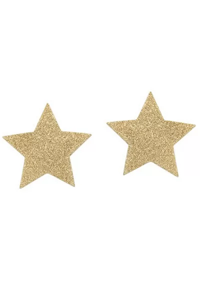 Flash Star Gold nipple covers