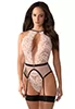 Lilines Thong Bodysuit Suspenders