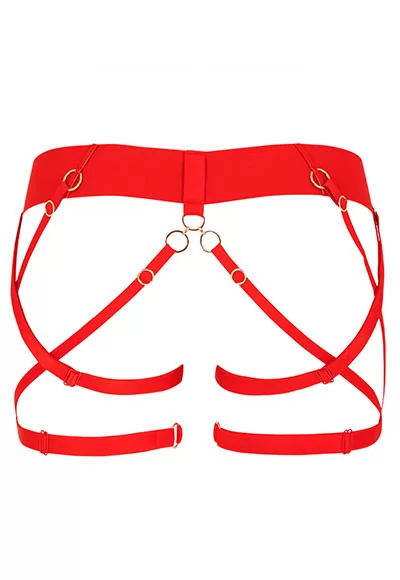 Luxury Serguei red Harness Bottom