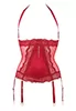 Kepi red modular corset without cup