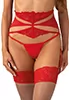 Matildea red garter belt