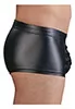 Mens wet look brief with lace up