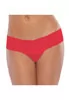 Red lace tanga