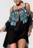 Mare Geometrica black caftan