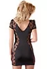 Tight fitting lace dress Two way zip