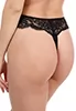 Valse black Thong