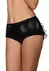 Wetlook Crotchless Panty Doris Black